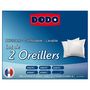 Voir la diapositive 3 : DODO Lot de 2 oreillers confort souple anti acariens 