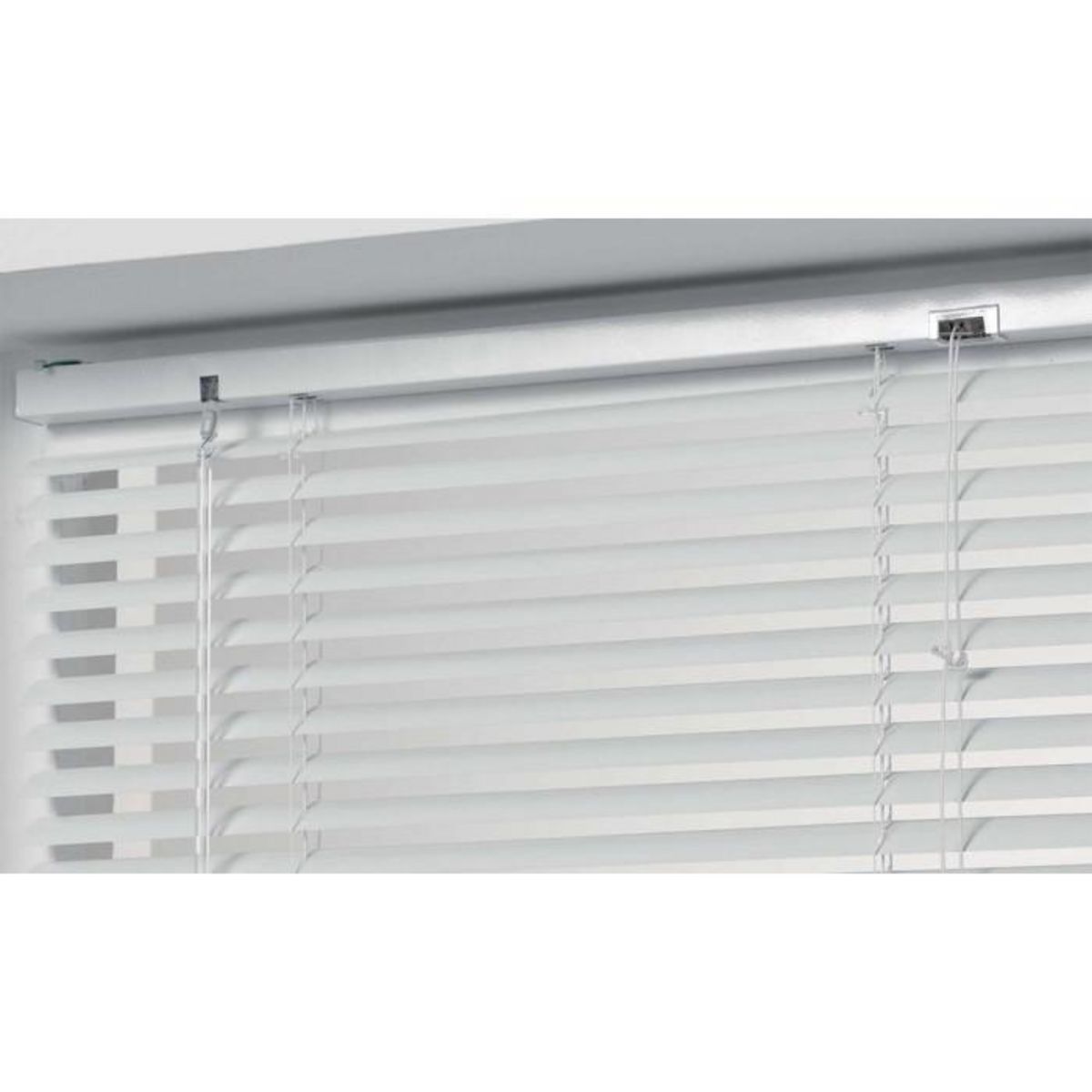 Paris Prix Store à Lamelles  Vénitien  90x180cm Blanc