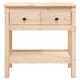 Voir la diapositive 6 : VIDAXL Table console 75x35x75 cm Bois massif de pin