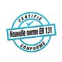 CENTAURE Echelle simple KS - 10 barreaux - 3.70 m