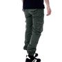 Voir la diapositive 2 : PANAME BROTHERS Pantalon Cargo  Foncé Homme Paname Brothers Costa