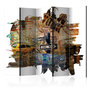Voir la diapositive 1 : Paris Prix Paravent 5 Volets  New York Collage  172x225cm