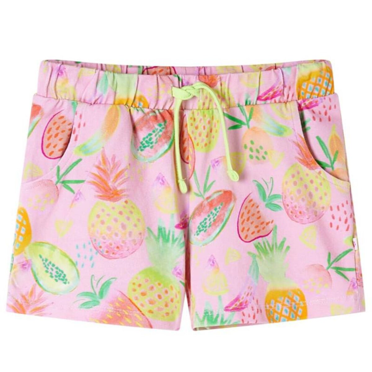 VIDAXL Short pour enfants à cordon de serrage rose pâle 104