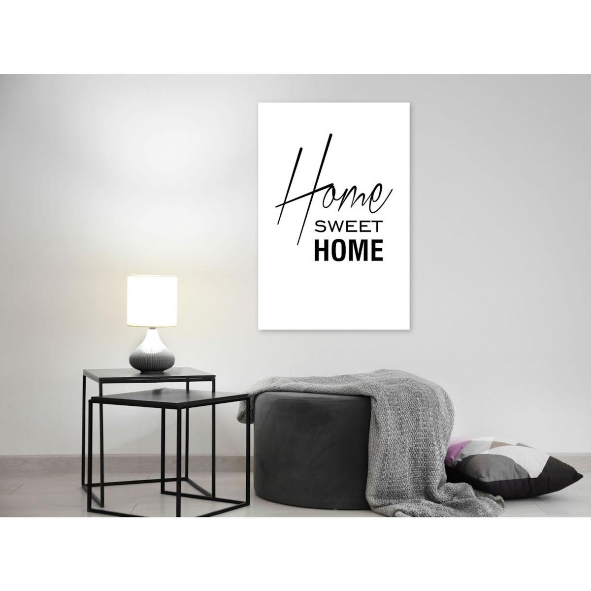 Paris Prix Tableau Imprimé  Black & White : Home Sweet Home