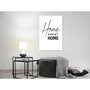 Voir la diapositive 2 : Paris Prix Tableau Imprimé  Black & White : Home Sweet Home
