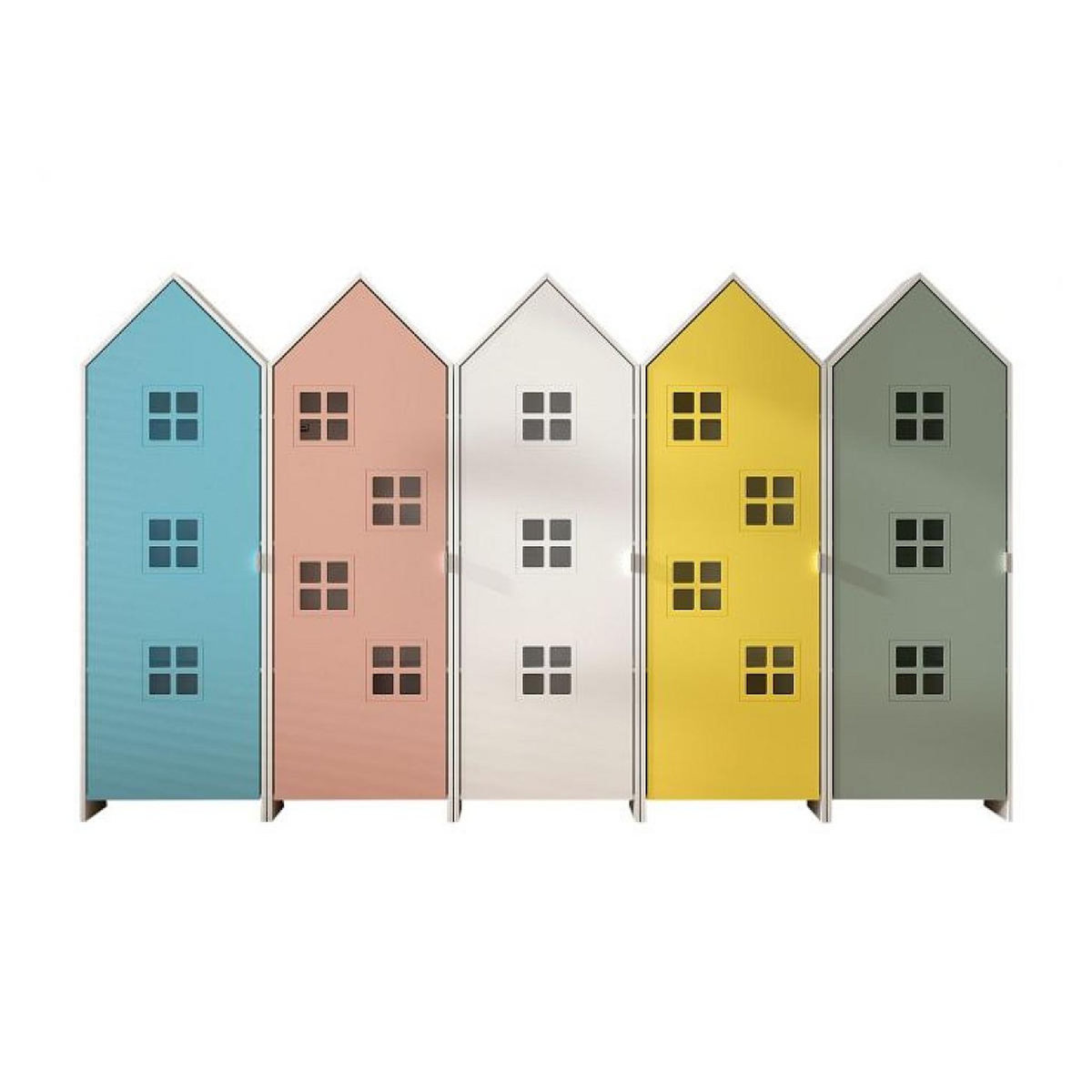 Vipack Combinaison D'armoires 5 Pièces Casami Bruges Multicolore