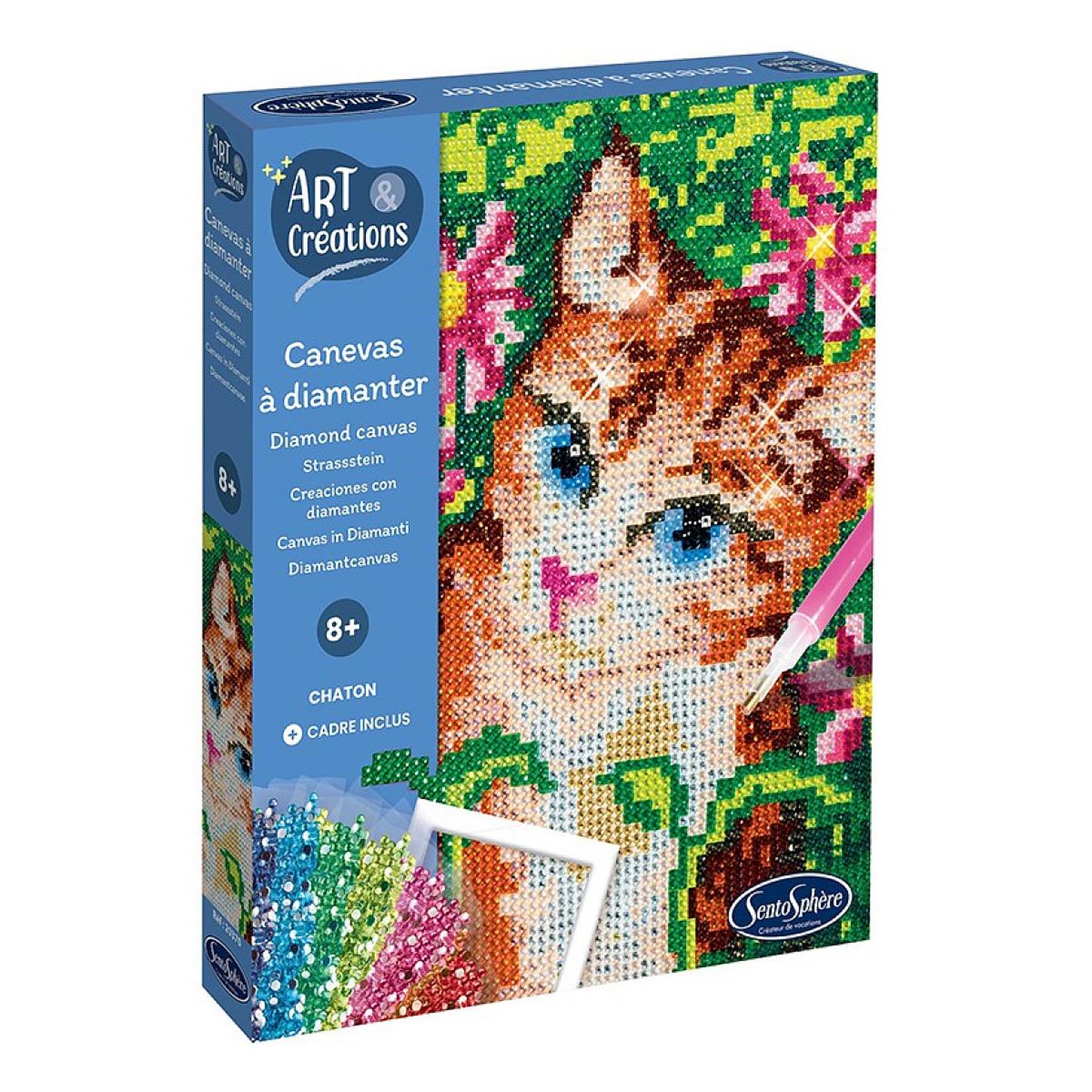 Sentosphere Canevas a Diamanter - Chaton