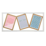 ATMOSPHERA Pêle Mêle 3 Photos  Folie  49cm Multicolore