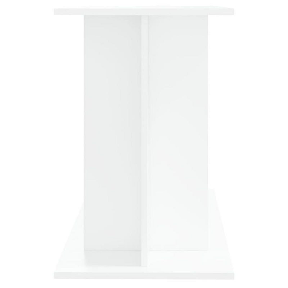 VIDAXL Support pour aquarium blanc 100x40x60 cm bois d ingénierie