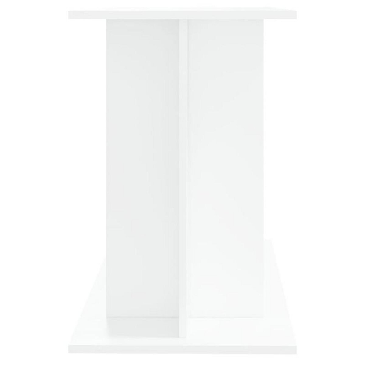 VIDAXL Support pour aquarium blanc 100x40x60 cm bois d ingénierie