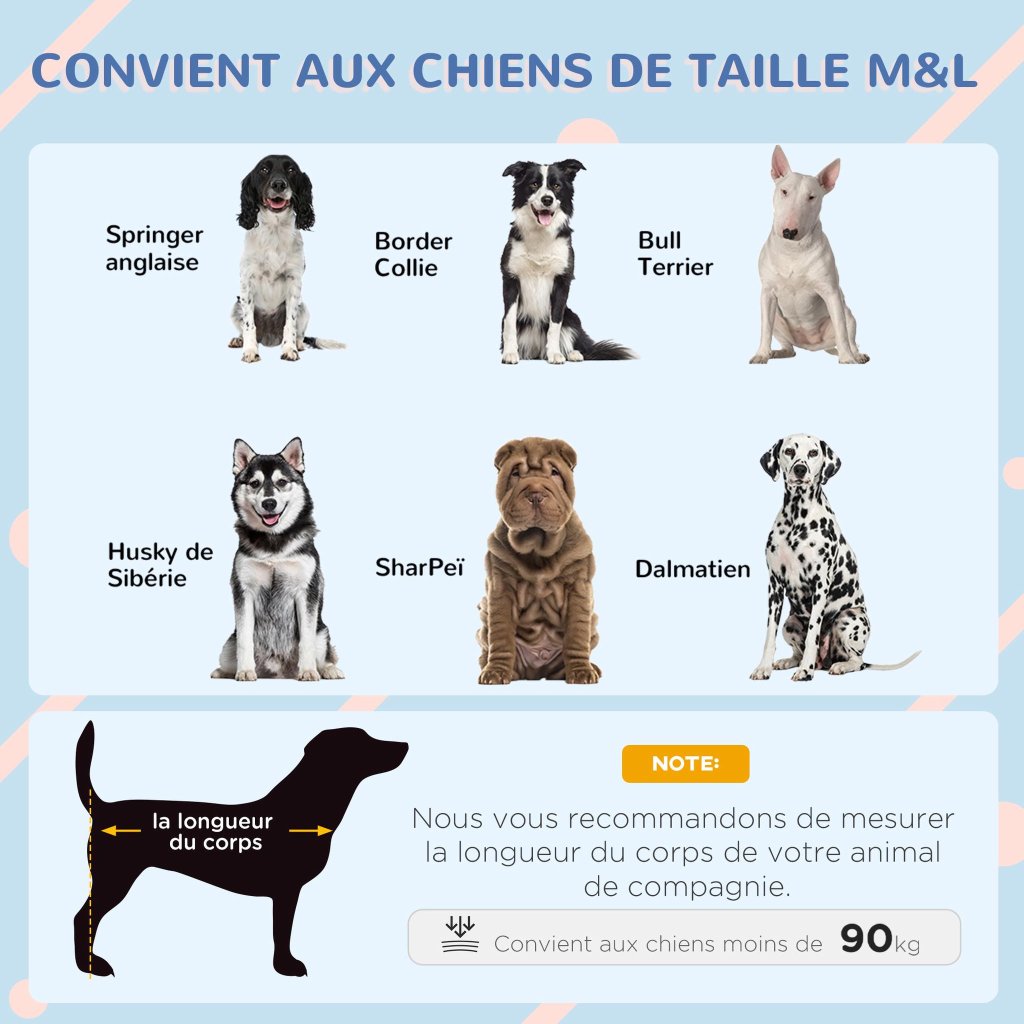 Voir la diapositive 4 : PAWHUT Niche pour chien design chalet sur pied - toit double pente, plancher amovible - plastique noir bois blanc gris