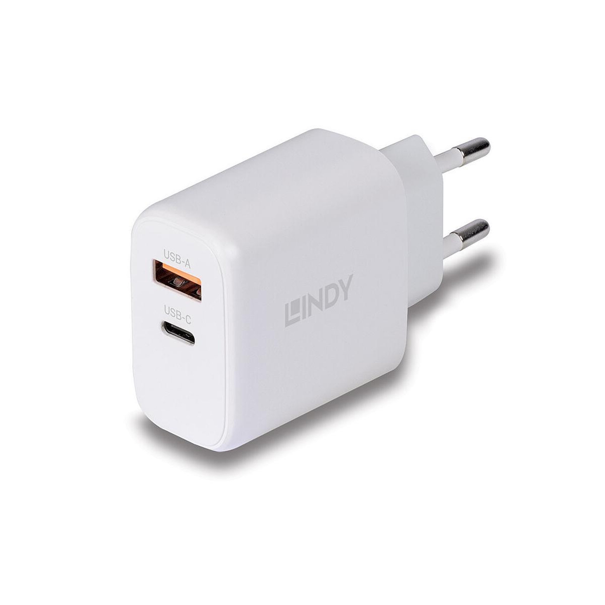 Voir la diapositive 2 : LINDY Lindy 73428 chargeur d'appareils mobiles universel blanc secteur charge rapide intérieure