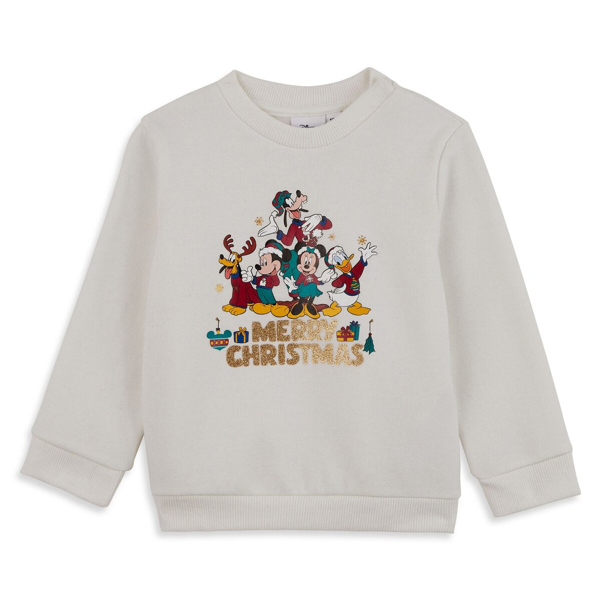 INEXTENSO Sweat Disney de no l cru b b fille pas cher Auchan