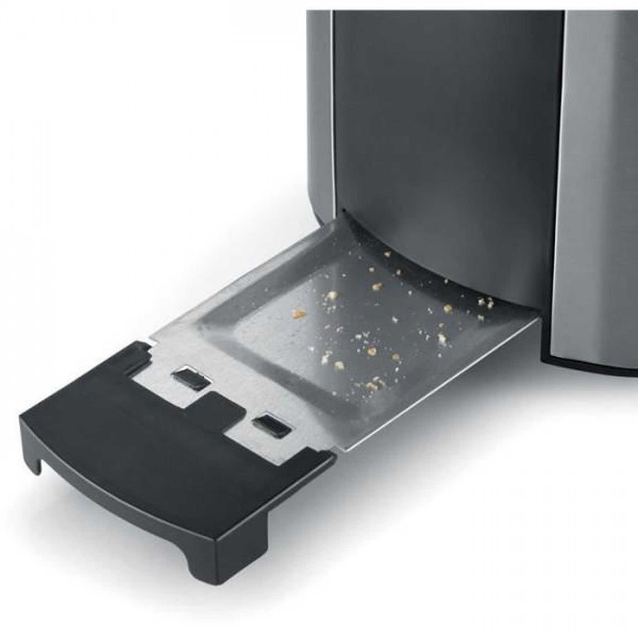 Voir la diapositive 4 : SEVERIN Grille Pain - Toaster Electrique SEVERIN AT2589 , 2 fentes pour 2 tranches : griller, dégeler et réchauffer, support viennoiseries, centrage auto, I