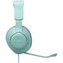 Voir la diapositive 5 : JBL Casque gamer Quantum 100M2 Bleu Cyan