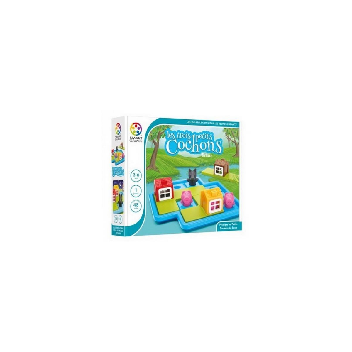Smart Games Les Trois Petits Cochons Deluxe