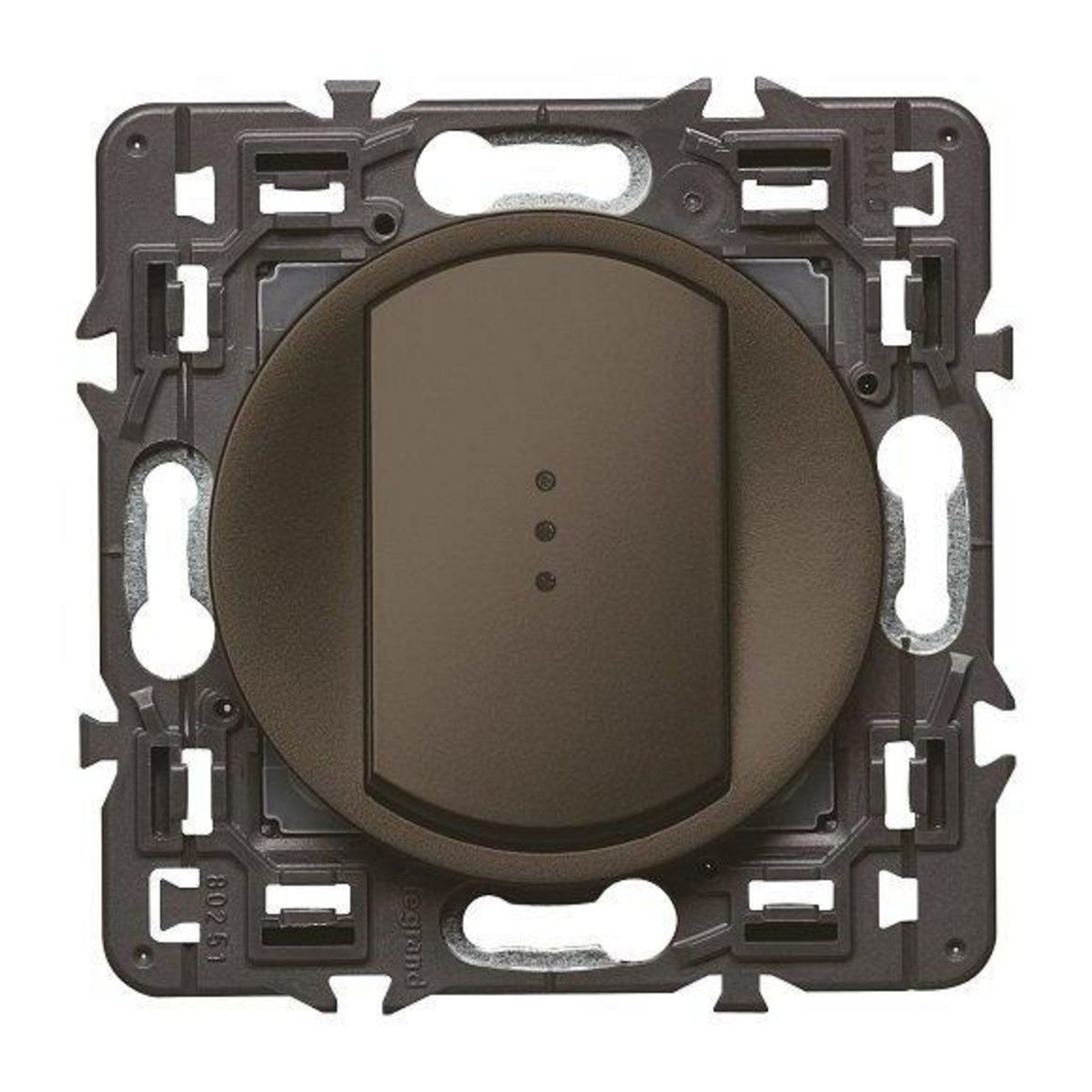 Legrand Celiane poussoir lumineux 6A graphite