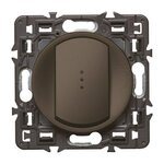 Legrand Celiane poussoir lumineux 6A graphite