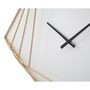 Voir la diapositive 2 : Paris Prix Horloge Murale en Métal  Goldy Line  85cm Or