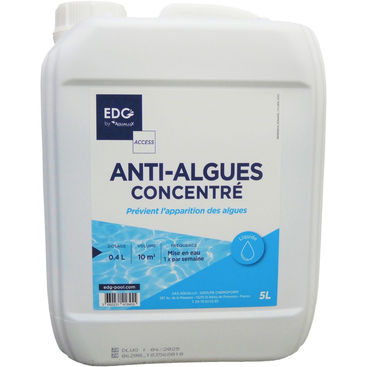 ACCESS Anti-algues 5 litres pour piscine