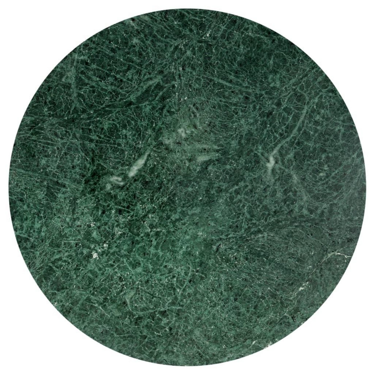 VIDAXL Table basse Vert 60x60x35 cm Pierre veritable et texture marbre