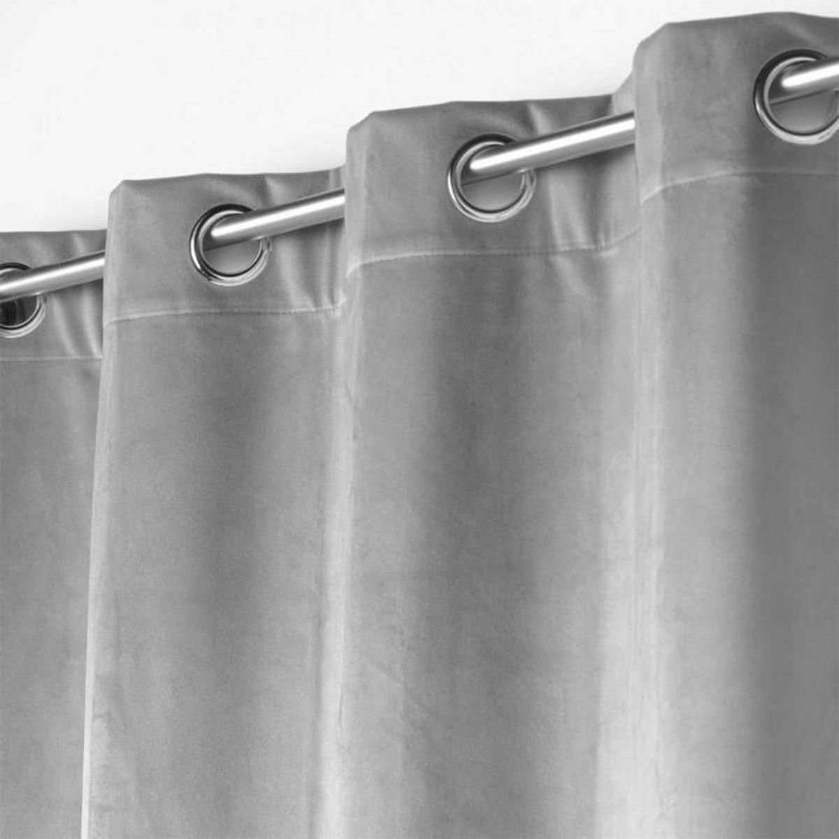 Paris Prix Rideau Occultant  Velounight  135x260cm Gris