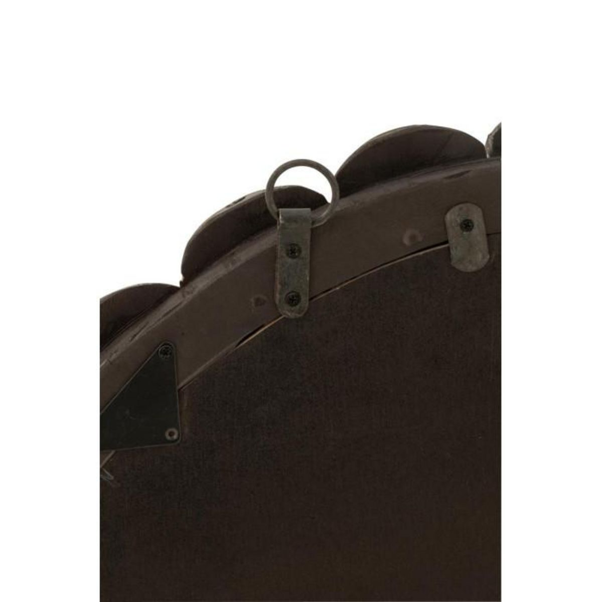 Paris Prix Miroir Mural en Bois  Boules  80cm Noir