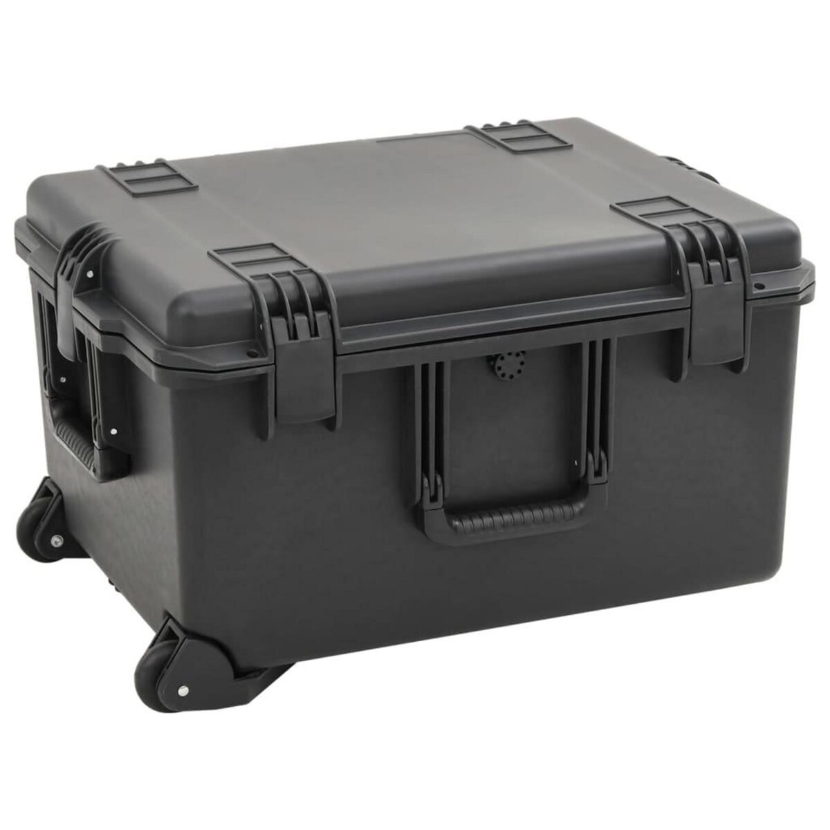 VIDAXL Valise de vol portable Noir 62,5x49,5x37 cm PP