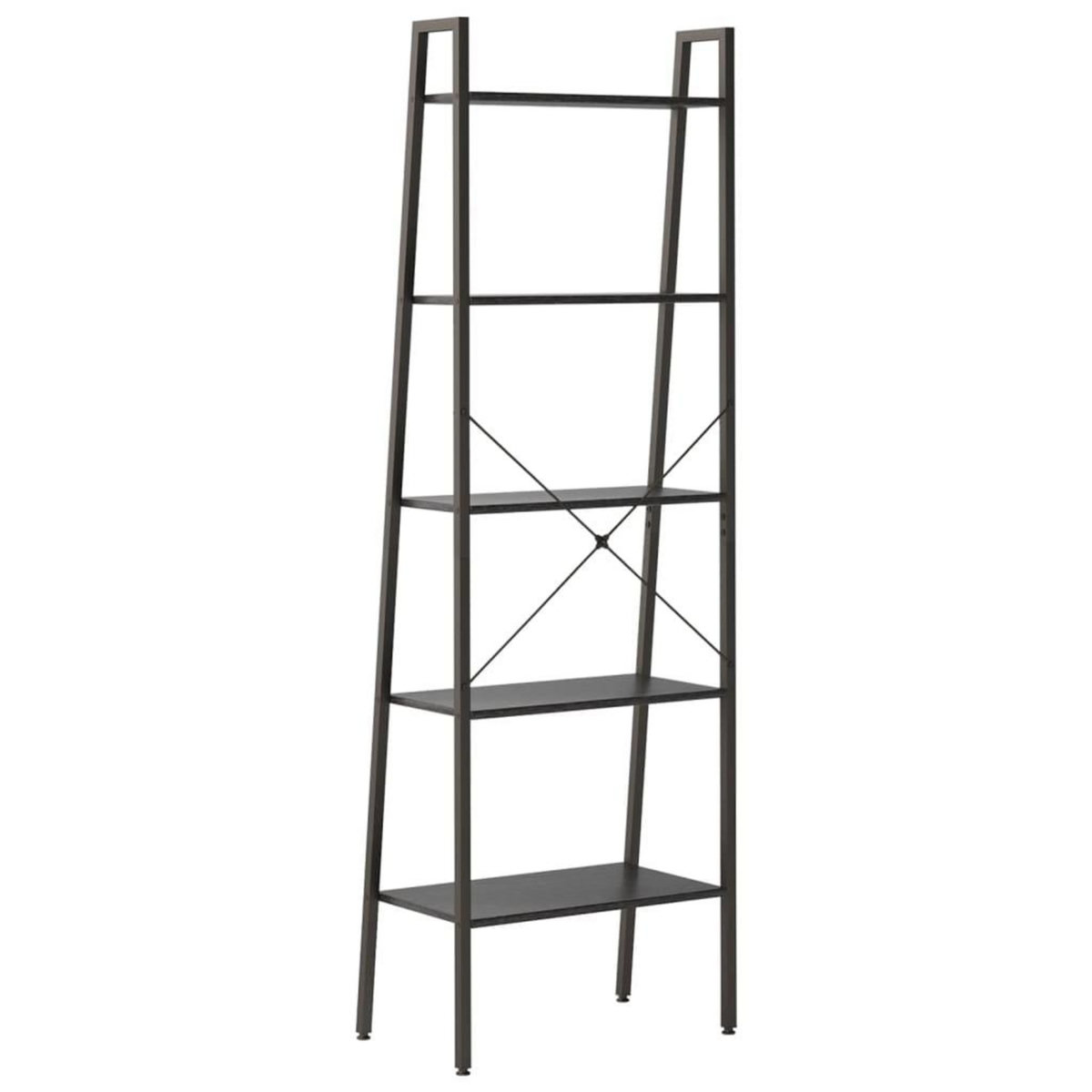VIDAXL Etagere sur pied 5 niveaux Noir 56x35x174 cm
