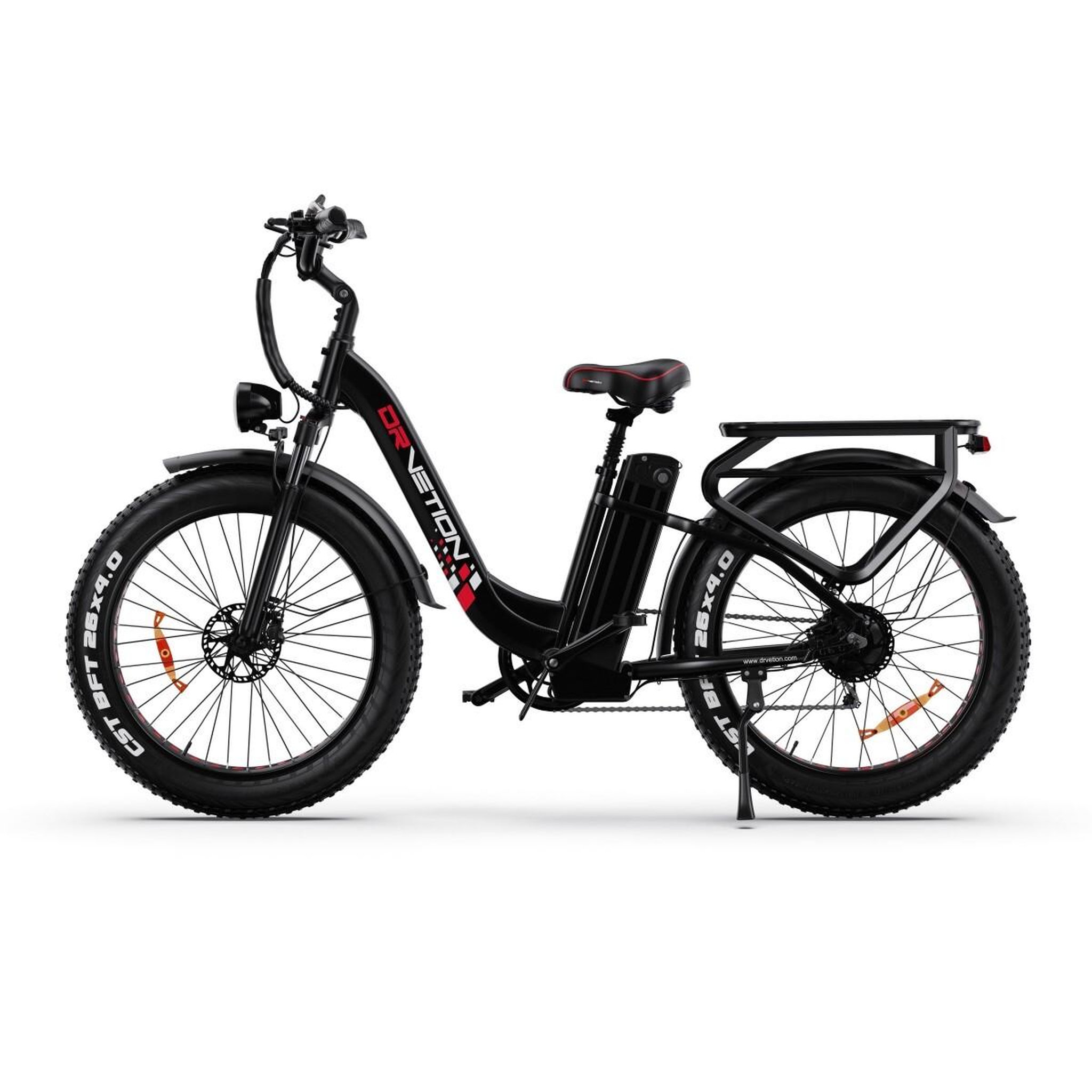 DRVETION Vélo électrique drvetion ctr26, batterie samsung, noir