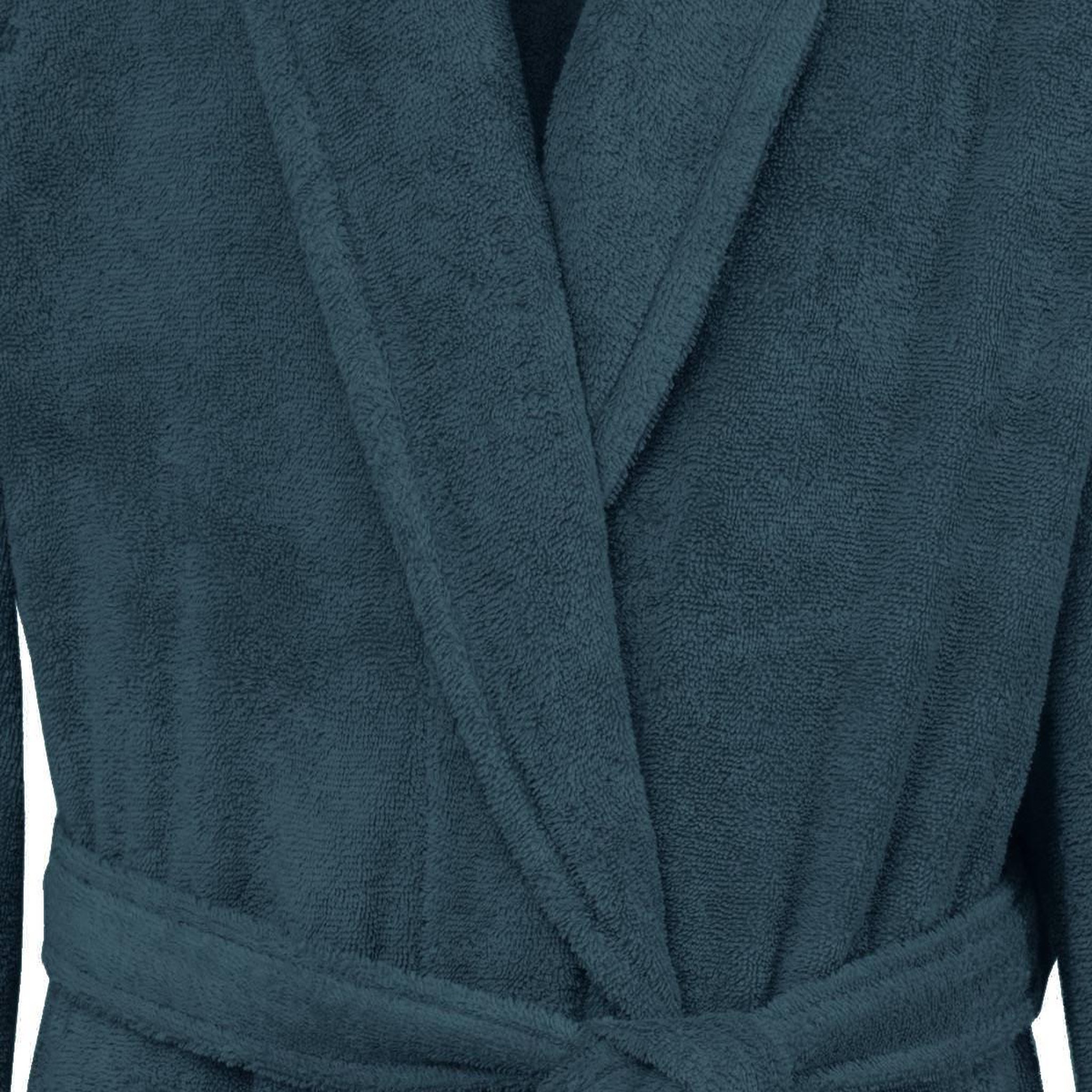 Voir la diapositive 3 : Sensei Maison Peignoir éponge homme-femme col châle 400 g/m² STUDIO