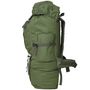 Voir la diapositive 3 : VIDAXL Sac à dos en style d armée XXL 100 L Vert