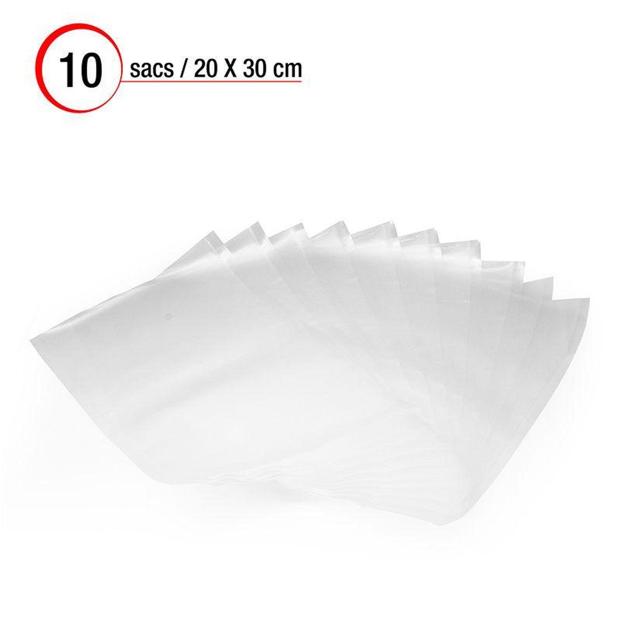 Voir la diapositive 3 : Noon Machine sous vide noon avec 10 sacs airprotect blanc