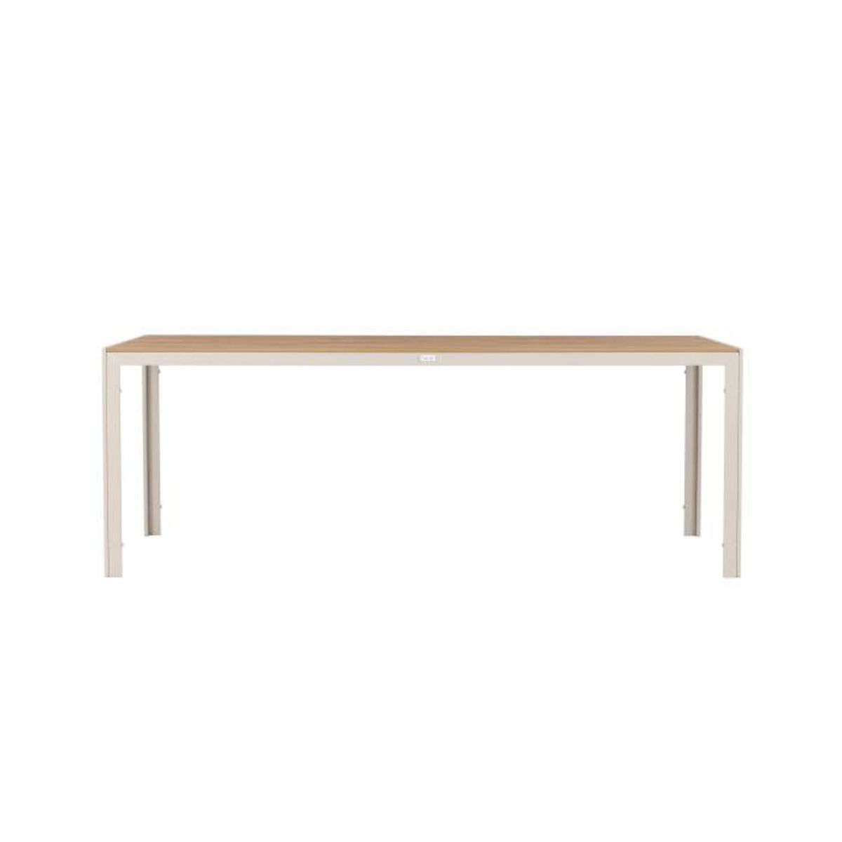 Paris Prix Table de Jardin  Break  205cm Beige & Naturel