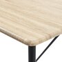 VIDAXL Table de bar Chene 120 x 60 x 110 cm MDF