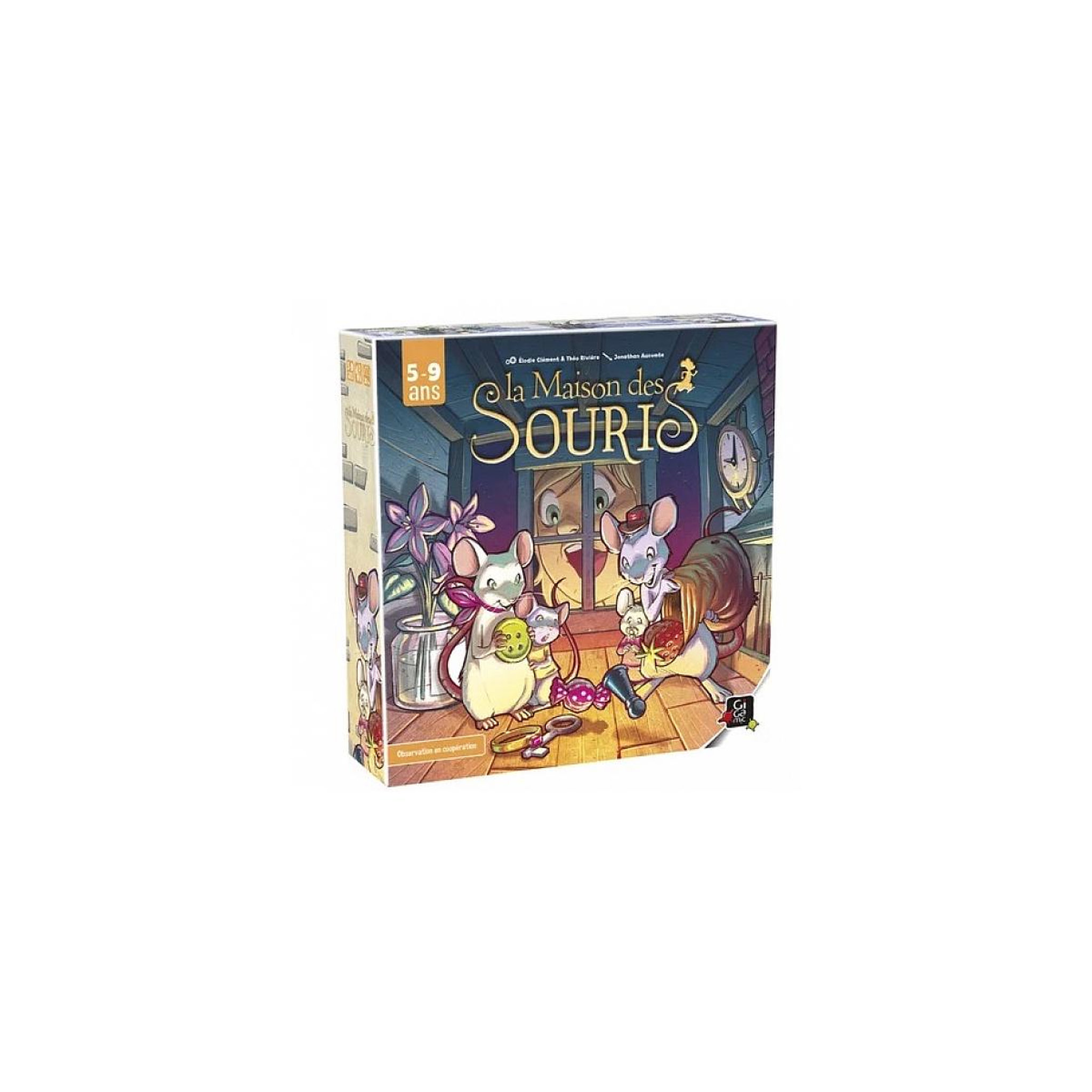 Gigamic La Maison des Souris jeu d observation et de memoire