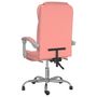 Voir la diapositive 5 : VIDAXL Fauteuil inclinable de bureau Rose Similicuir