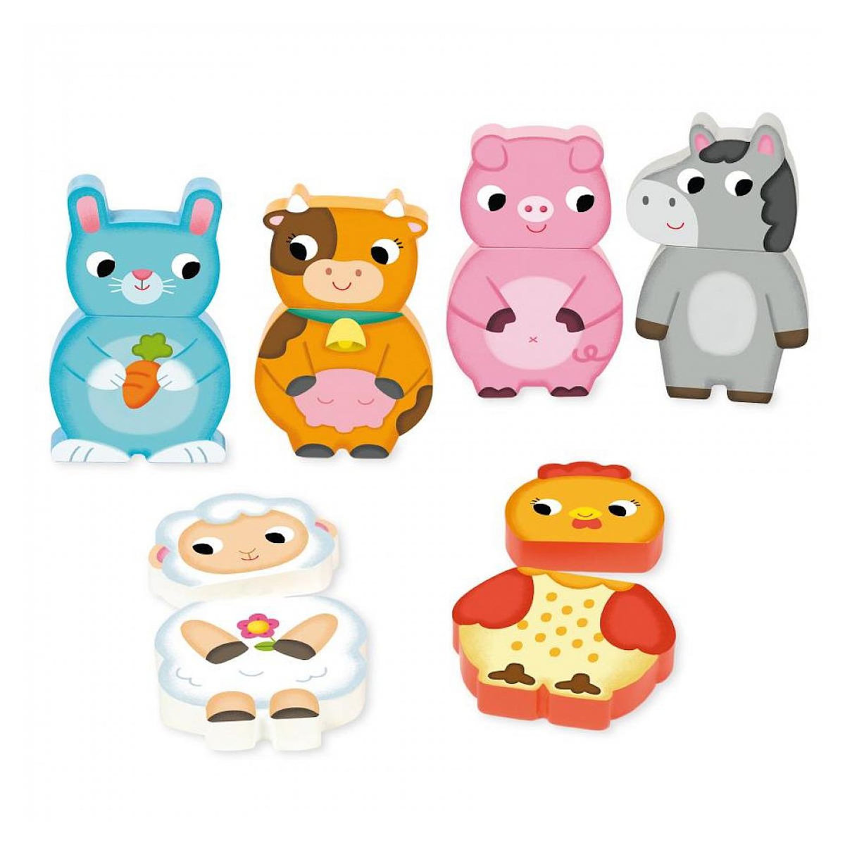 Goula Puzzle magnetique ferme a partir de 12 mois