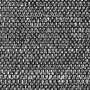 VIDAXL Filet brise-vue Noir 3,6x50 m PEHD 75 g/m^2