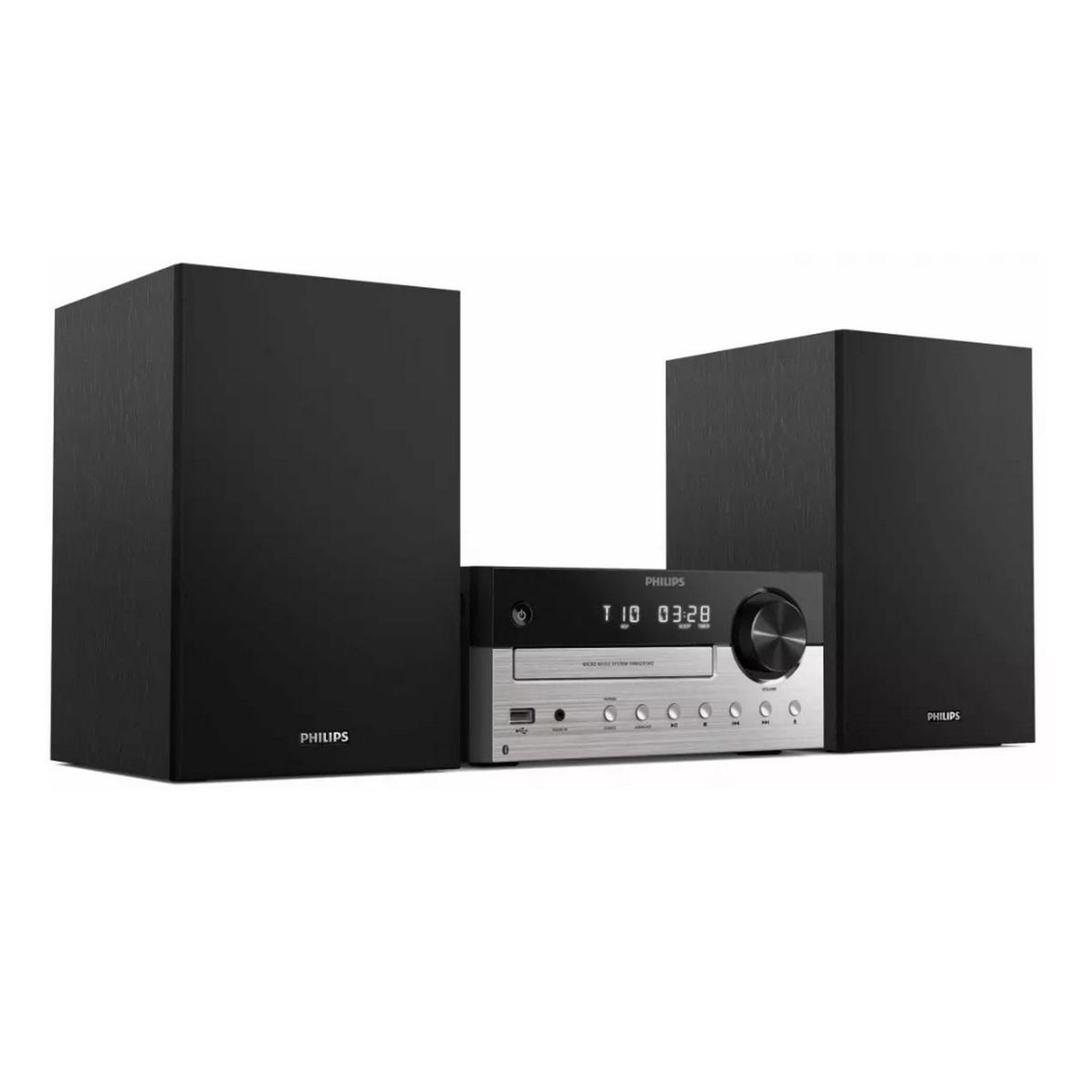 Voir la diapositive 2 : Philips Microchaîne 80w noir avec bluetooth - tam4205m2/12