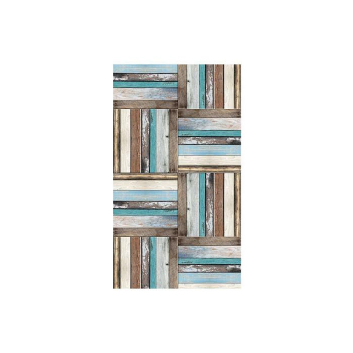 Paris Prix Papier Peint  Wooden Weave of Colors  50x1000cm