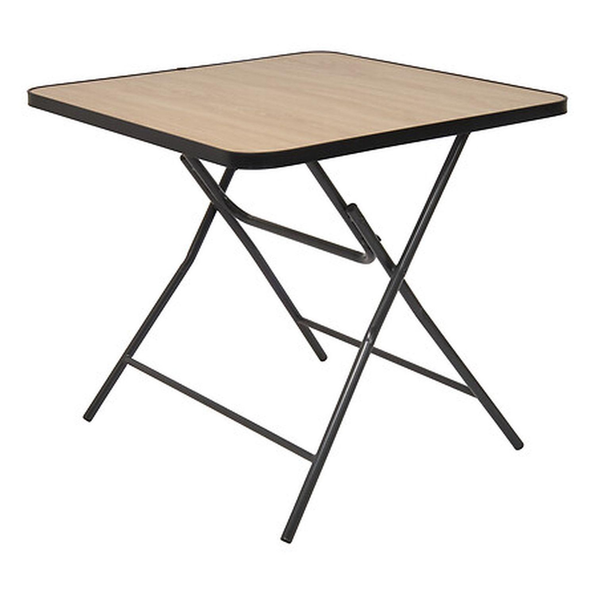 FIVE Table pliante 4 places flexy plus - noir