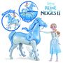 Voir la diapositive 3 : HASBRO Disney La Reine des Neiges 2 - Elsa et son cheval Nokk