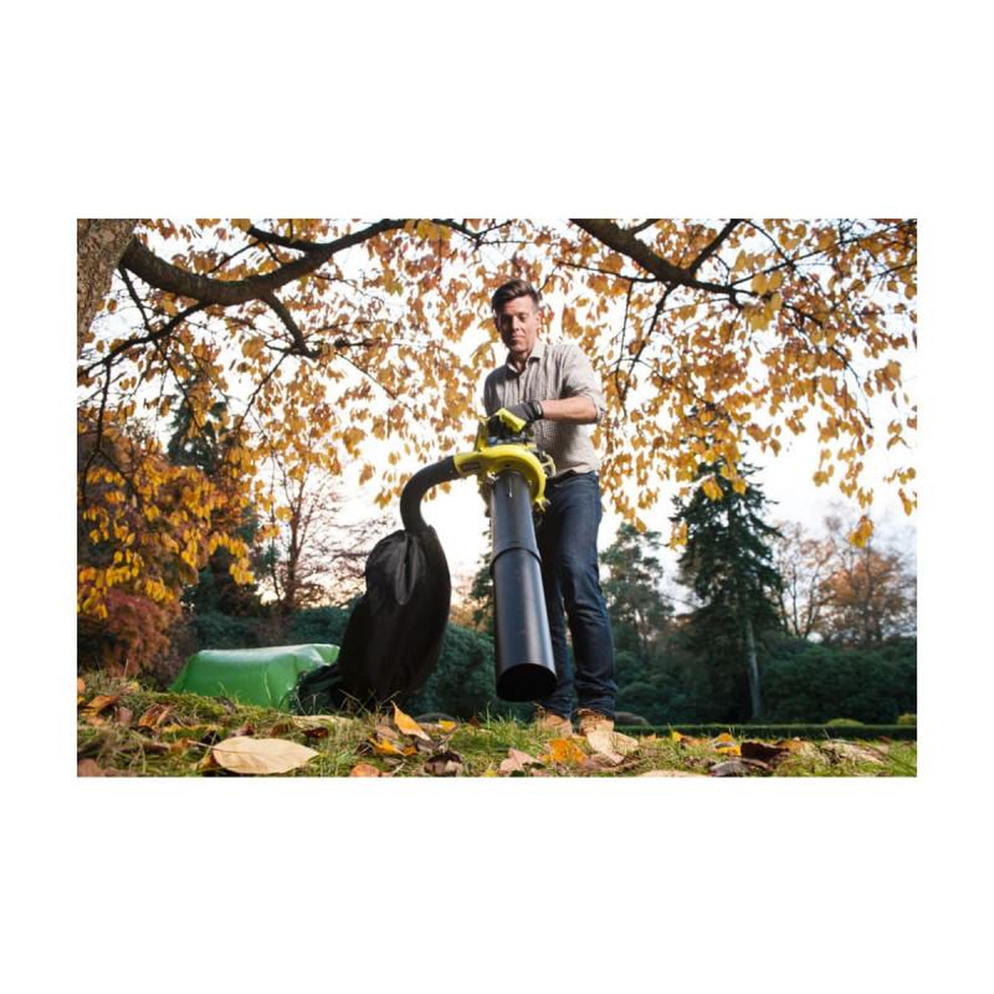 Voir la diapositive 2 : Ryobi Collecteur de feuilles universel ryobi pour souffleurs aspiro-broyeurs rac365