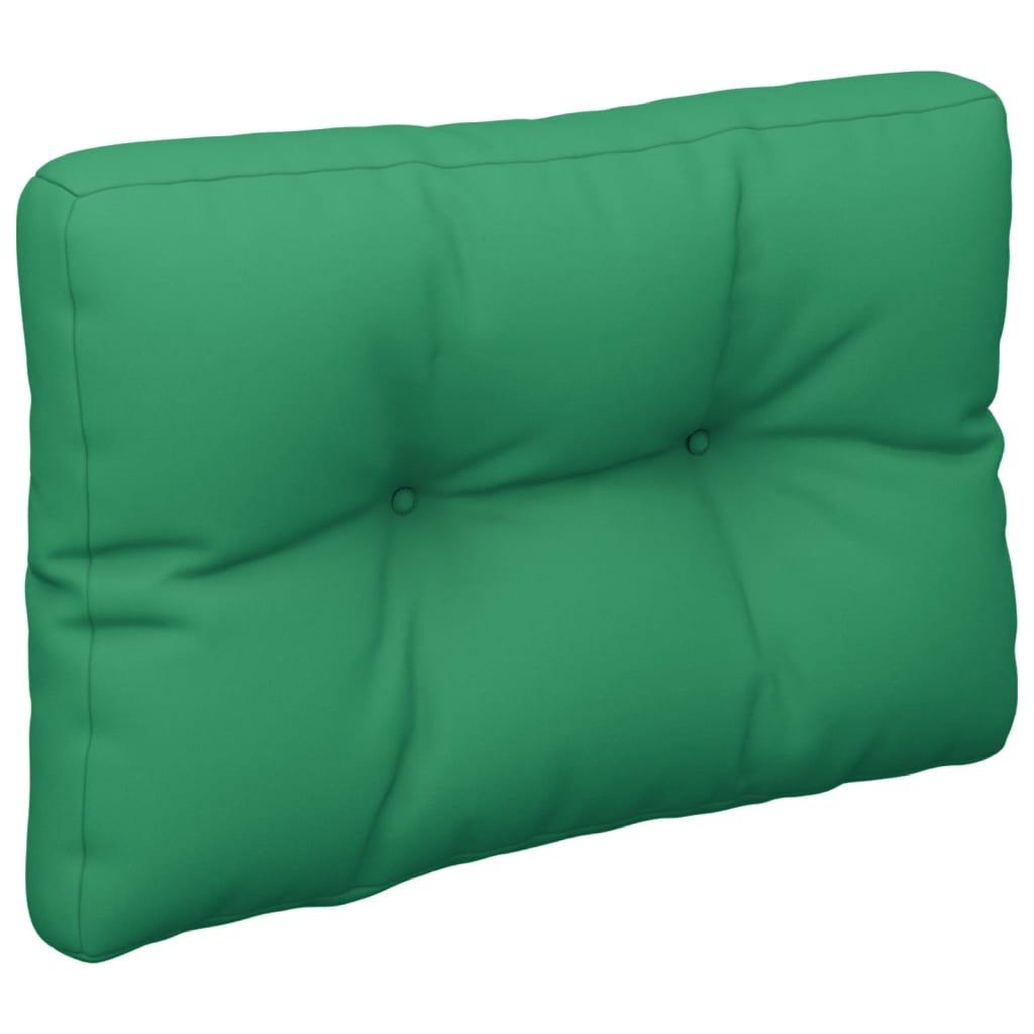 Voir la diapositive 4 : VIDAXL Coussin de palette vert 60x40x12 cm tissu