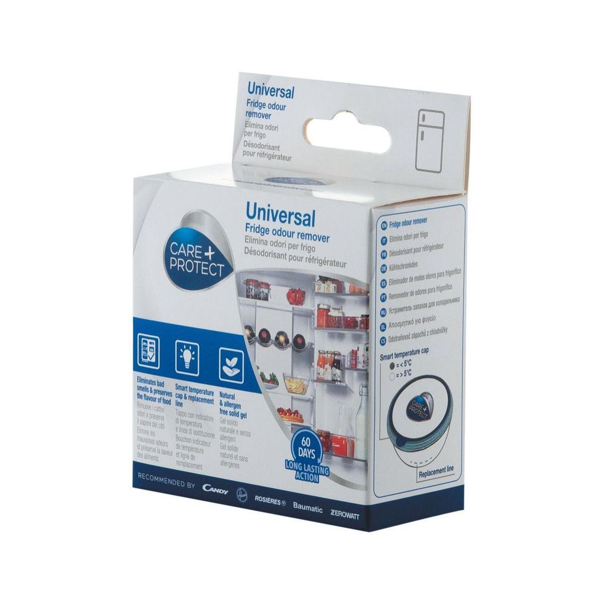 Voir la diapositive 3 : CARE PROTECT Filtre anti-odeur absorbeur d'odeurs