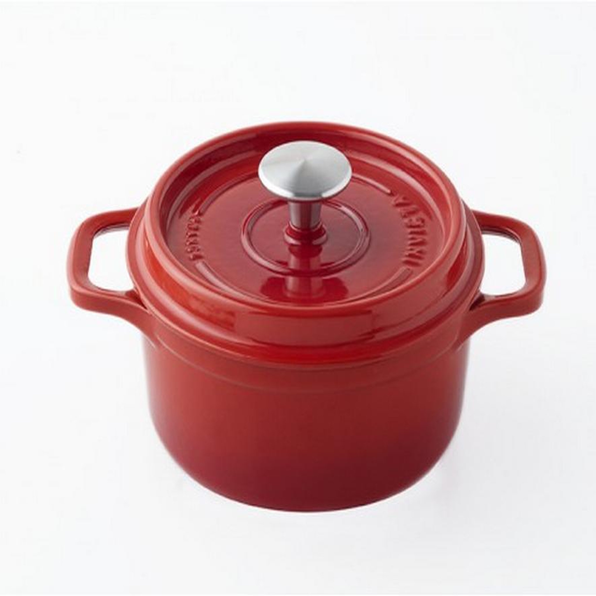 Invicta Cocotte ronde en fonte émaillée 28cm rubis - puv402280