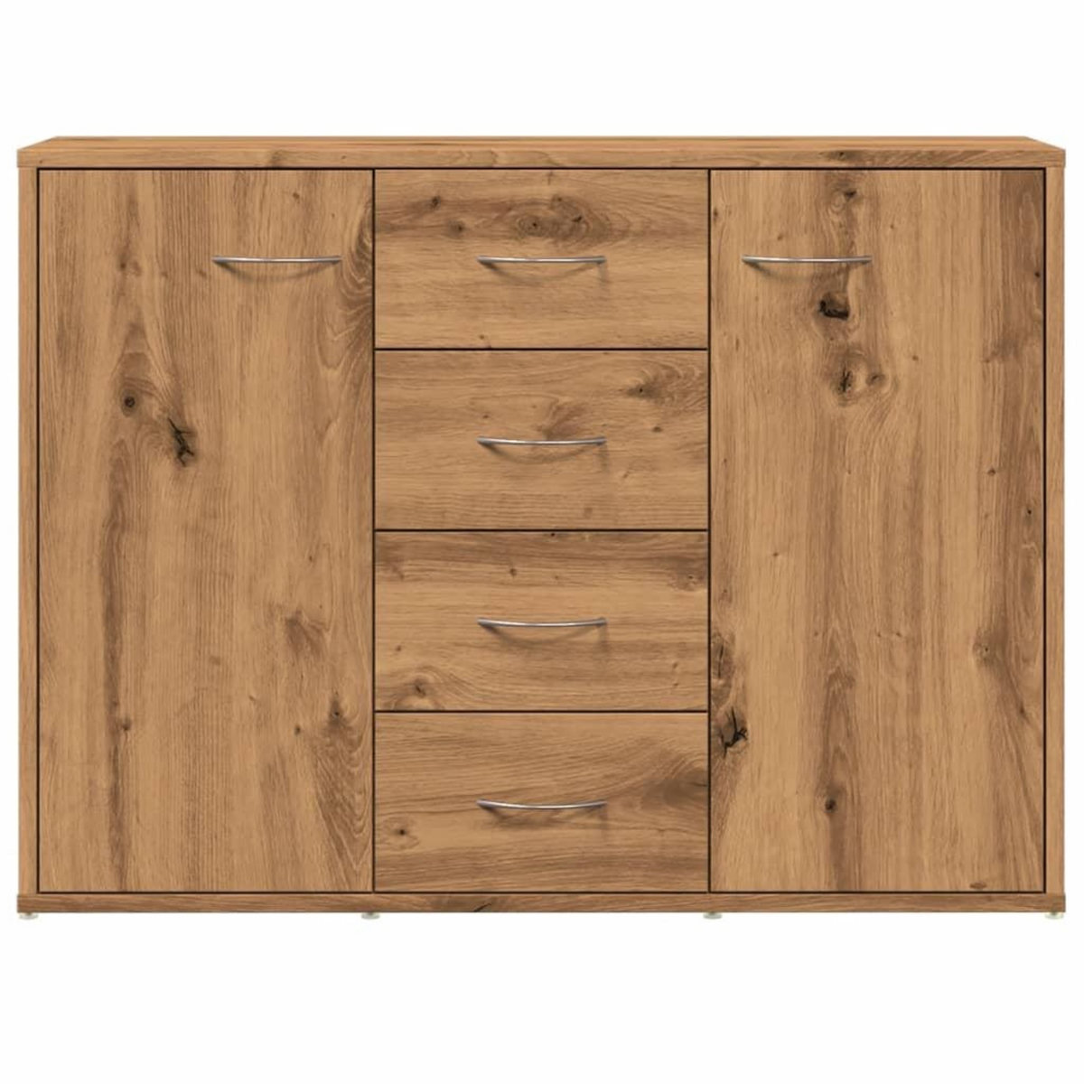VIDAXL Buffet chene artisanal 88x30x64 cm bois d'ingenierie
