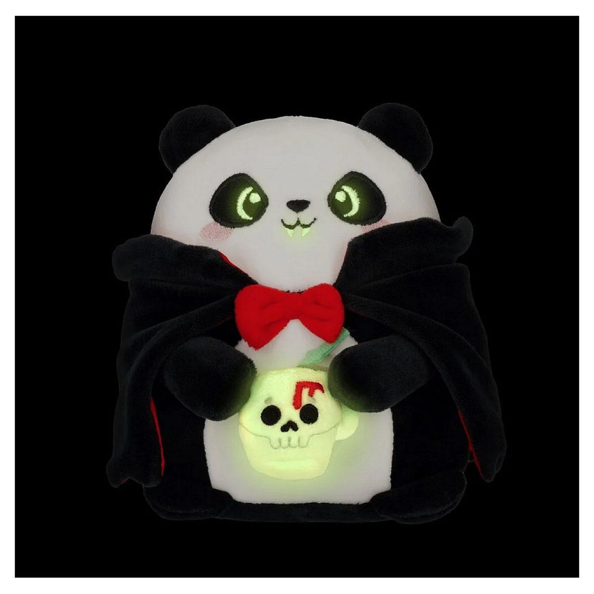 Voir la diapositive 3 : LEGAMI Peluche halloween panda vampire - super soft