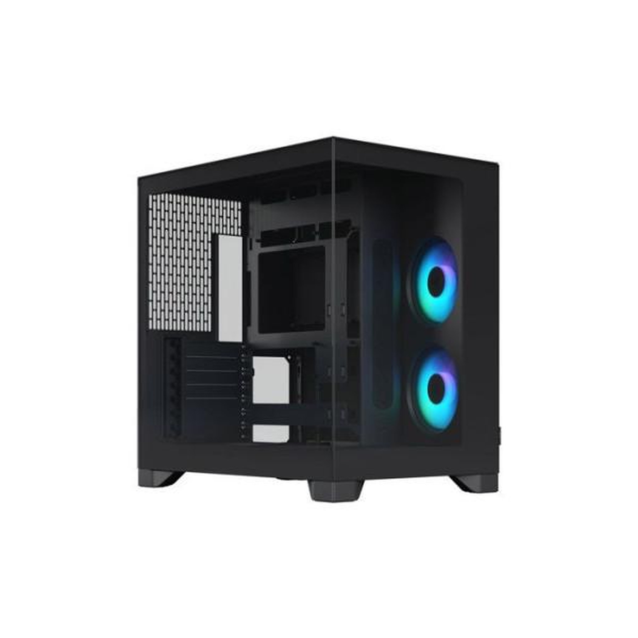 Fractal Design Boîtier PC - FRACTAL DESIGN - FD-C-POV2A-02 Pop 2 Vision Black RGB - Panneau vitré - Éclairage RGB - ATX